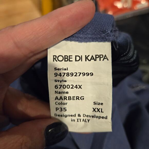 Robe di Kappa CUSI Italia men polo long sleeve XXL - Picture 7 of 9